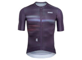 Jersey De Ciclismo M/C Hombre Velocity Deep Purple